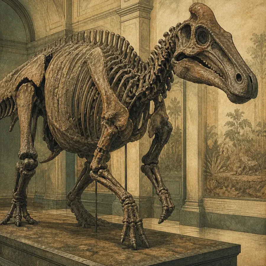 Edmond, die mumifizierte Edmontosaurus-Mumie
