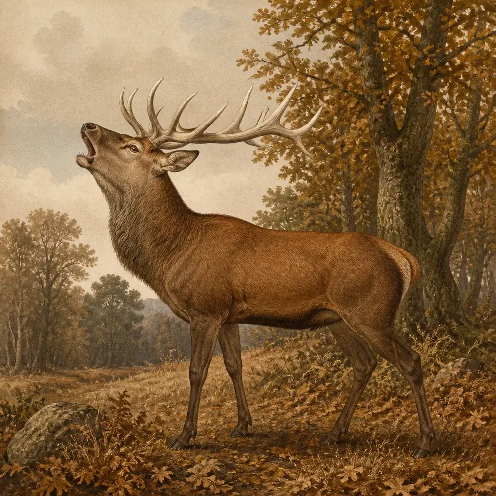 Rothirsch